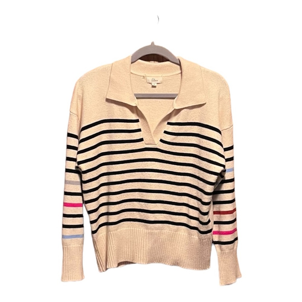 Boutique Striped Sweater Size Medium🍂🍁 - Picture 5 of 7